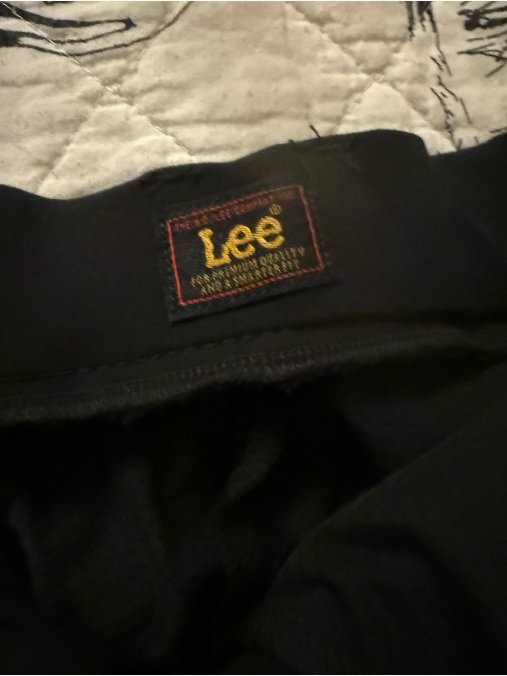 Lee Black Skort